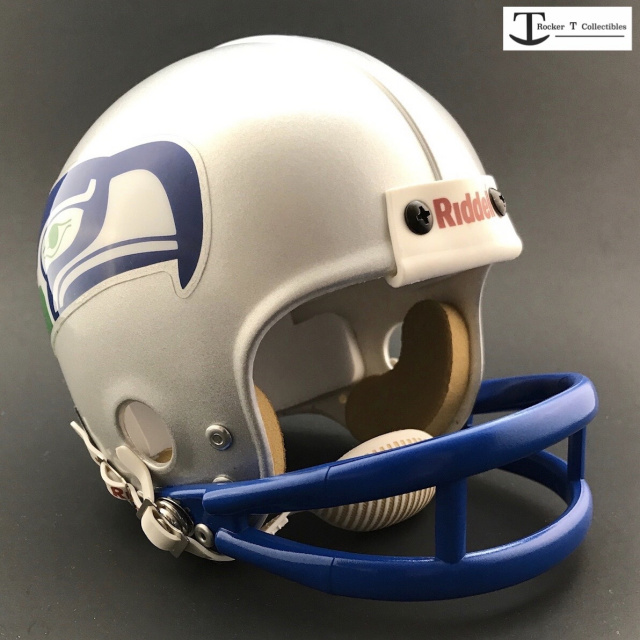 Steve Largent Painted 2-Bar Seattle Seahawks